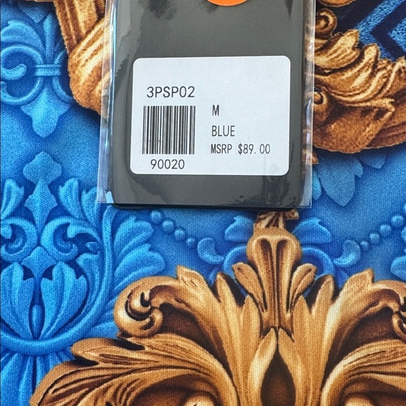 BARABAS Men's Luxury Greek Printed Floral polo - Picture 2 of 6